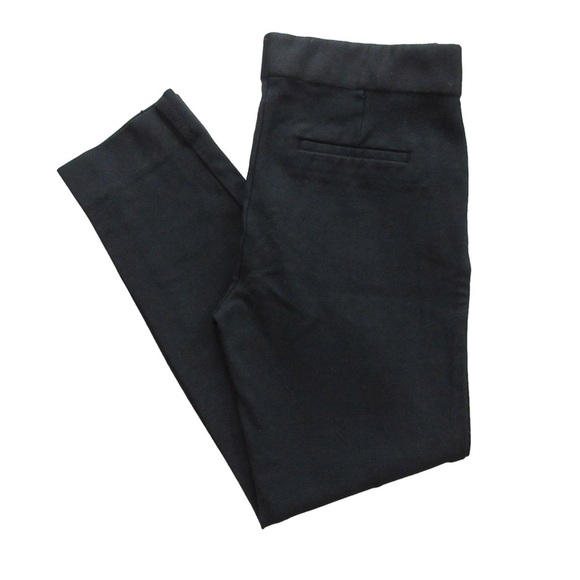 Everlane Black Side Zip Pants Size 2 Straight Leg Classic Office Career Cropped - Picture 3 of 11